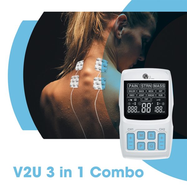 V2U RC-1 TENS + EMS Stimulator Device - Image 2
